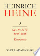 Heinrich Heine Säkularausgabe : Werke, Briefwechsel, Lebenszeugnisse.