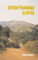 Critical psychology in Africa /