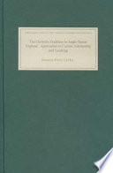 The Christian tradition in Anglo-Saxon England : approaches to current scholarship and teaching /