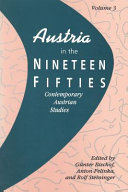 Austria in the nineteen fifties /