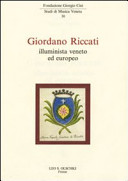 Giordano Riccati, illuminista veneto ed europeo /