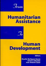 From humanitarian assistance to human development /