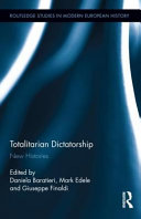 Totalitarian dictatorship : new histories /