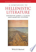 A companion to Hellenistic literature /