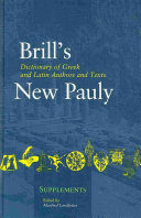 Dictionary of Greek and Latin authors and texts /