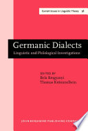 Germanic dialects : linguistic and philological investigations /