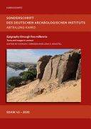 Epigraphy through five millennia : texts and images in context /