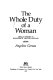 The Whole duty of a woman : female writers in seventeenth century England /