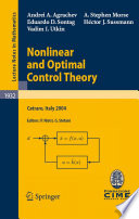 Nonlinear and optimal control theory
