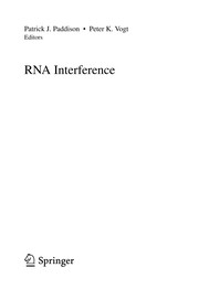 RNA interference /