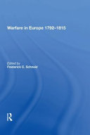 Warfare in Europe 1792-1815 /