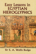 Egyptian language : easy lessons in Egyptian hieroglyphics /