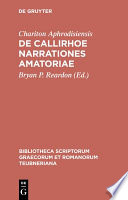 De Callirhoe narrationes amatoriae /