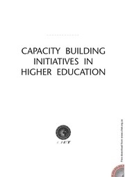 Capacity building for the next generation of academics : review report for the Carnegie Corporation Project : to train and retrain the next generation of academics /