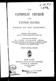 The Catholic Church in the United States : pages of its history /