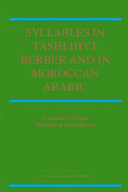 Syllables in Tashlhiyt Berber and in Moroccan Arabic /