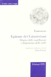 Epitome dei Catasterismi : origine delle costellazioni e disposizione delle stelle /