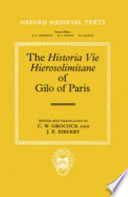 The Historia vie [sic] Hierosolimitane /
