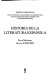 Historia de la literatura espan��ola : edad moderna, siglos XVIII-XIX /