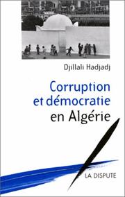 Corruption et démocratie en Algérie /