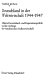 Deutschland in der Weltwirtschaft 1944-1947 : alliierte Deutschland- und Reparationspolitik und die Anfänge der westdeutschen Aussenwirtschaft /