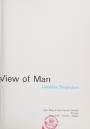 A social view of man; Canadian perspectives /