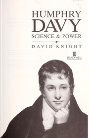 Humphry Davy, science & power /