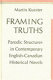 Framing truths : parodic structures in contemporary English-Canadian historical novels /
