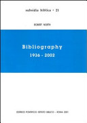 Bibliography, 1936-2002 /