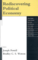 Rediscovering political economy /