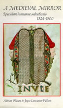 A medieval mirror, Speculum humanae salvationis, 1324-1500 /